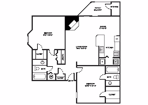 Unit 200 200 floor plan